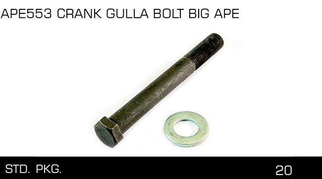 APE553 CRANK GULLA BOLT BIG APE